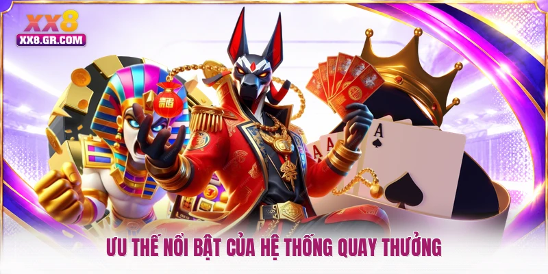 Ưu thế nổi bật của hệ thống quay thưởng